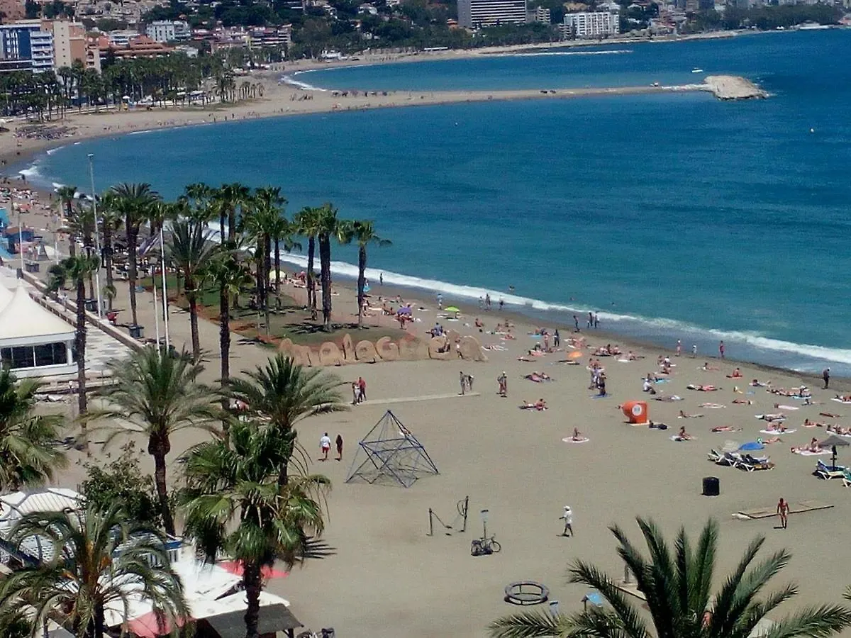 公寓 Malagueta Playa Azul Mediterraneo 马拉加